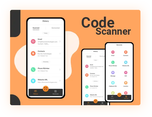 code scanner for different devices